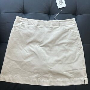 Nike Tan A-Line Golf Skort Casual
